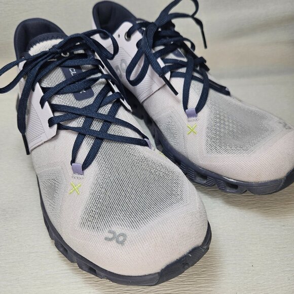 On Cloud X 3 Orchid/Iron Size 10W Worn Maybe One Time - Picture 1 of 8